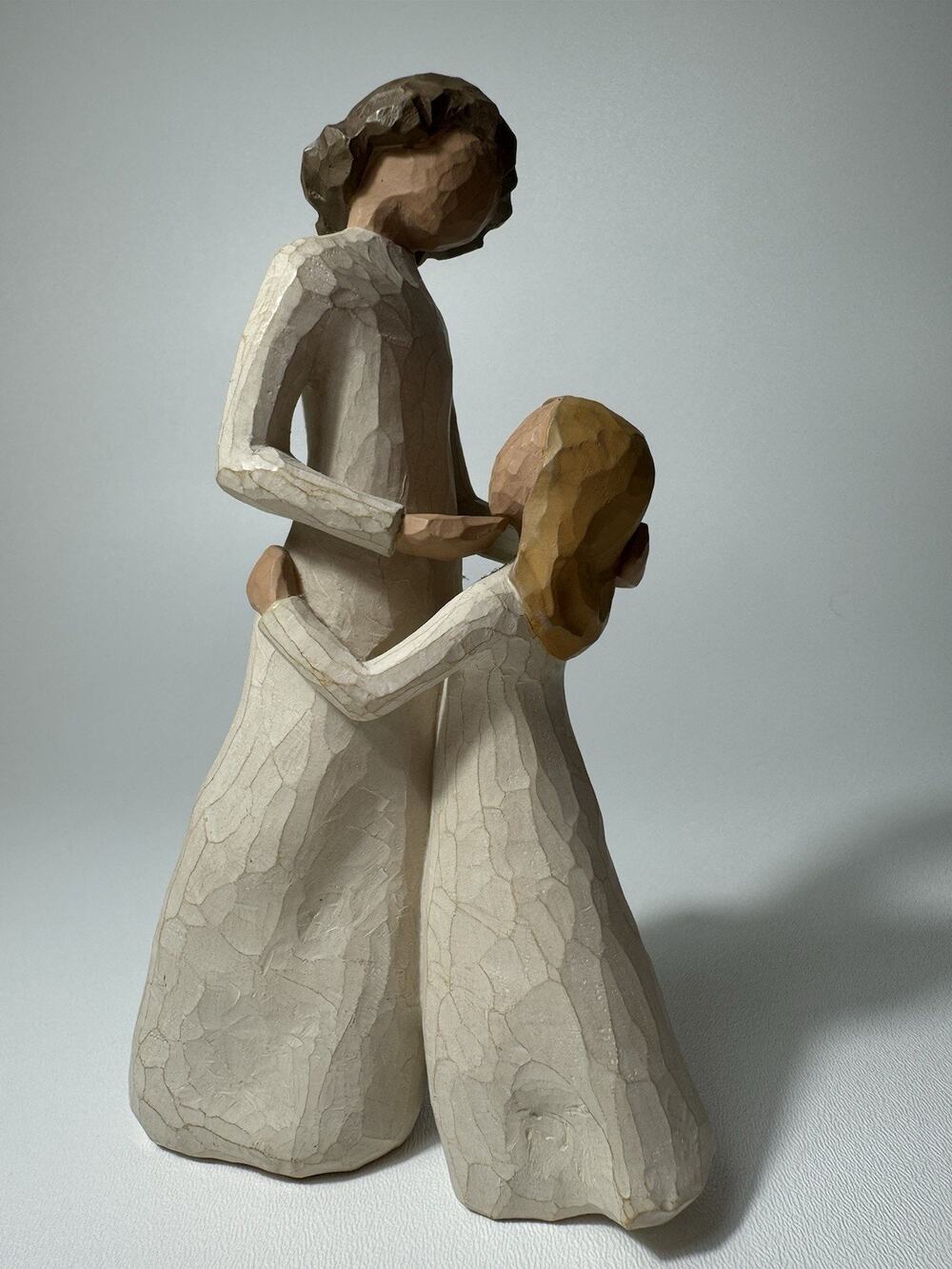 Vintage 2000 Willow Tree 'Mother & Daughter' 7.75" Tall